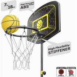 Tragbarer und verstellbarer Basketballkorb Outdoor und garten