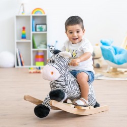 Kinderwippe Zebra aus Holz Spiele und spielzeug