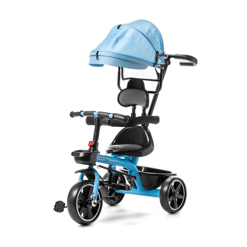 Dreirad für Kinder mit Stoss-Griff für Eltern ERUM Baby