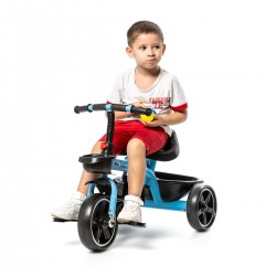 Dreirad für Kinder mit Stoss-Griff für Eltern ERUM Baby