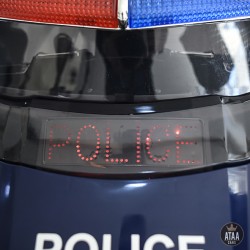 Polizei Auto mit Sirene 12V Erschöpft