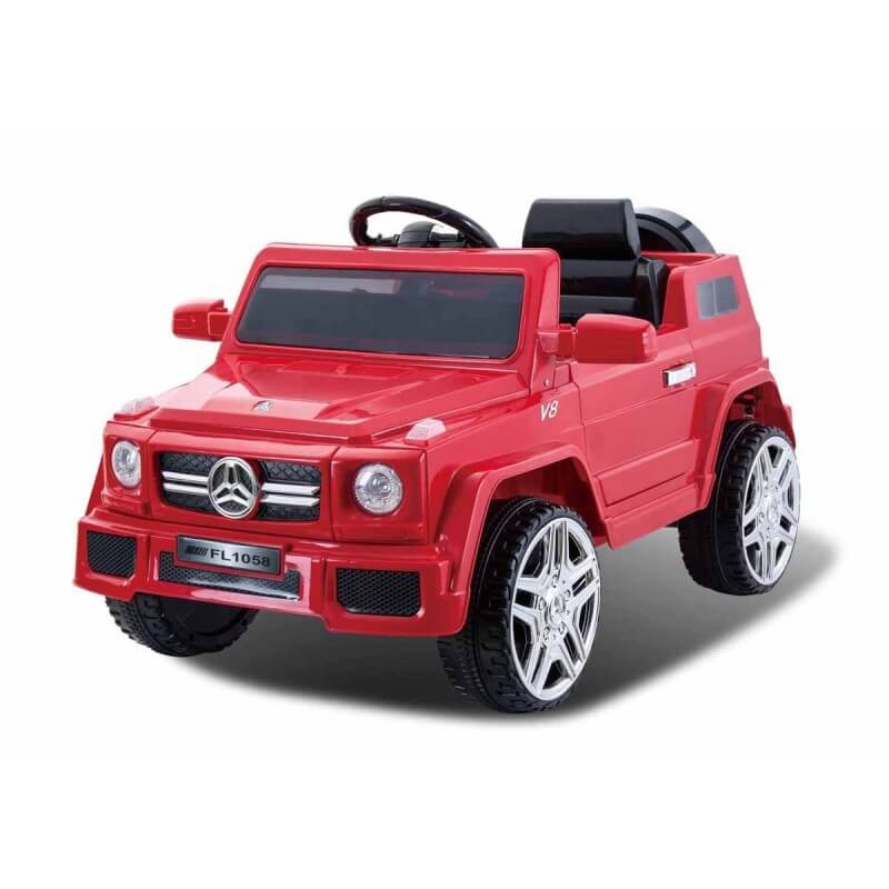 Mercedes G-Wagon Style 12V Elektro-Auto für Kinder Erschöpft