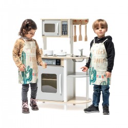 Küche aus Holz für Kinder 69x30x85 cm Küchen für Kinder