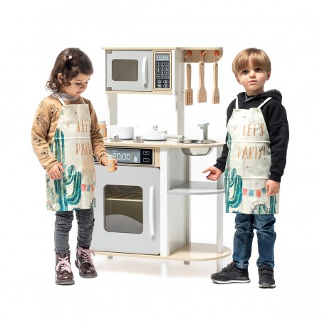 Küche aus Holz für Kinder 69x30x85 cm