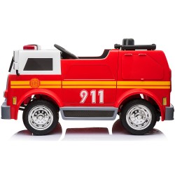 Feuerwehrauto RESCUE mit zwei Sitzplätzen 12 volt