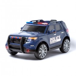 Polizei Elektro-Geländewagen FBI 12V für Kinder 12 volt
