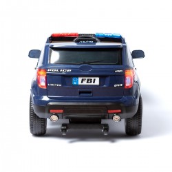 Polizei Elektro-Geländewagen FBI 12V für Kinder 12 volt